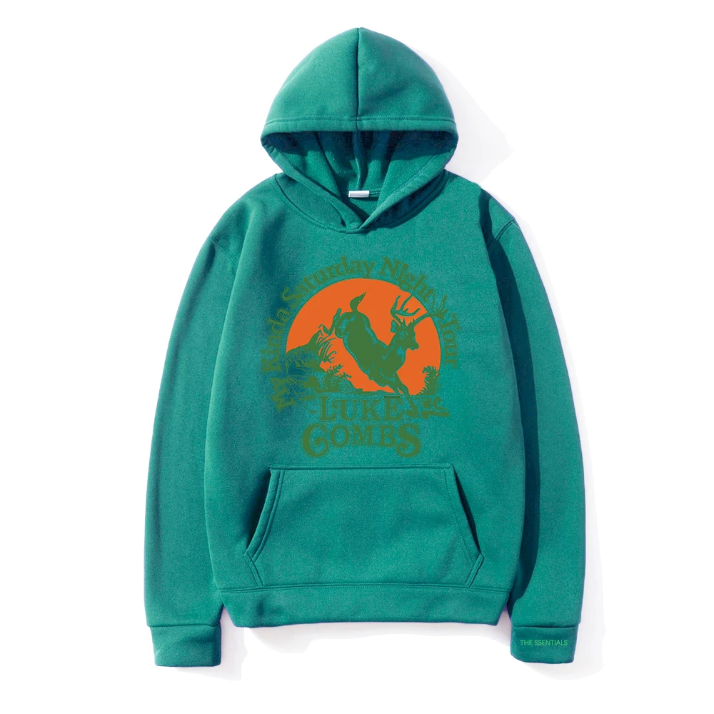 Luke Combs Deer Tour 2026 Hoodie Fashion Women/Men Vintage Aesthetic Hoodies Unisex Autumn Winter Casual Pullover Sweatshirts