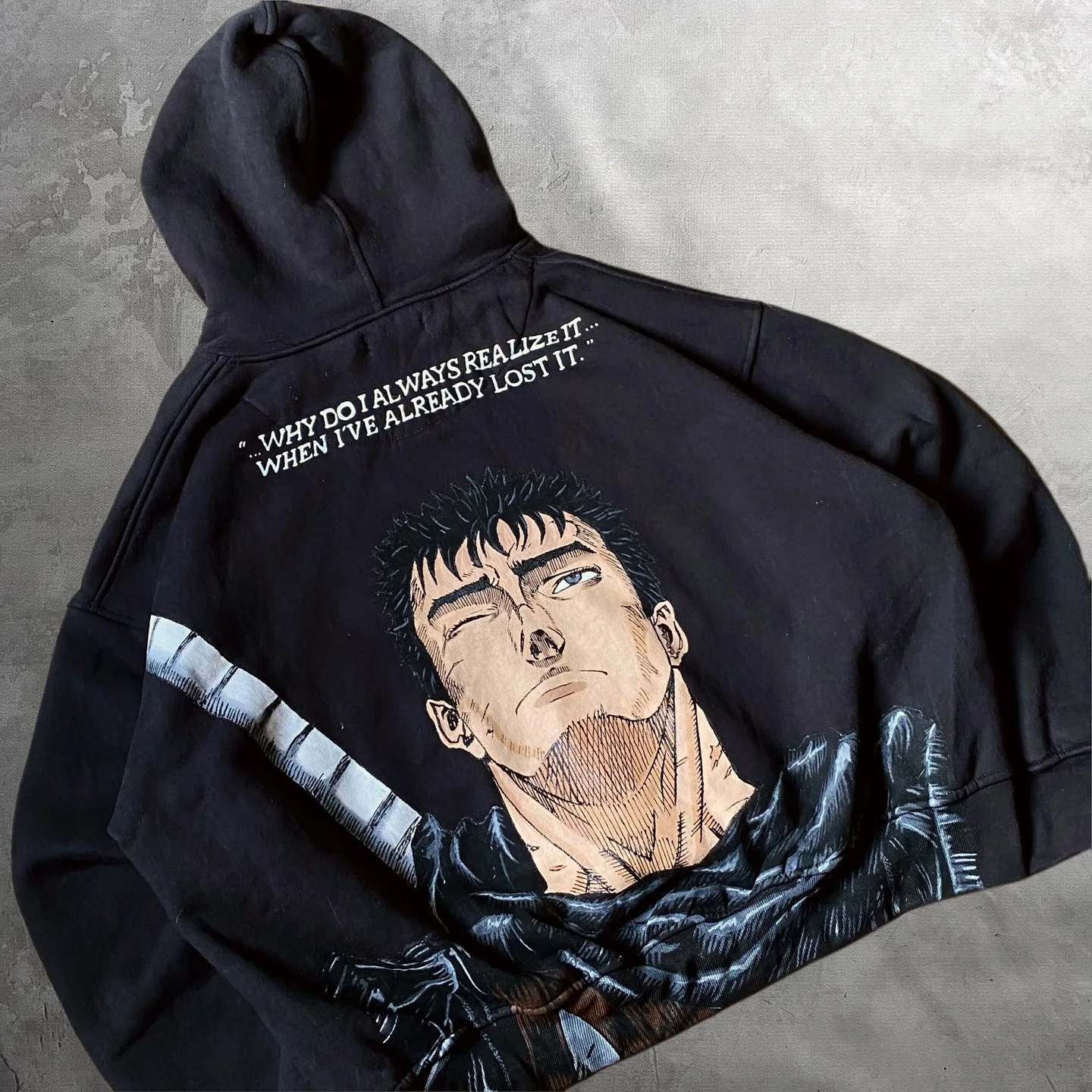 Harajuku guts new hoodies women berserk pullover streetwear y2k top oversized sweatshirt anime hoodie women clothes