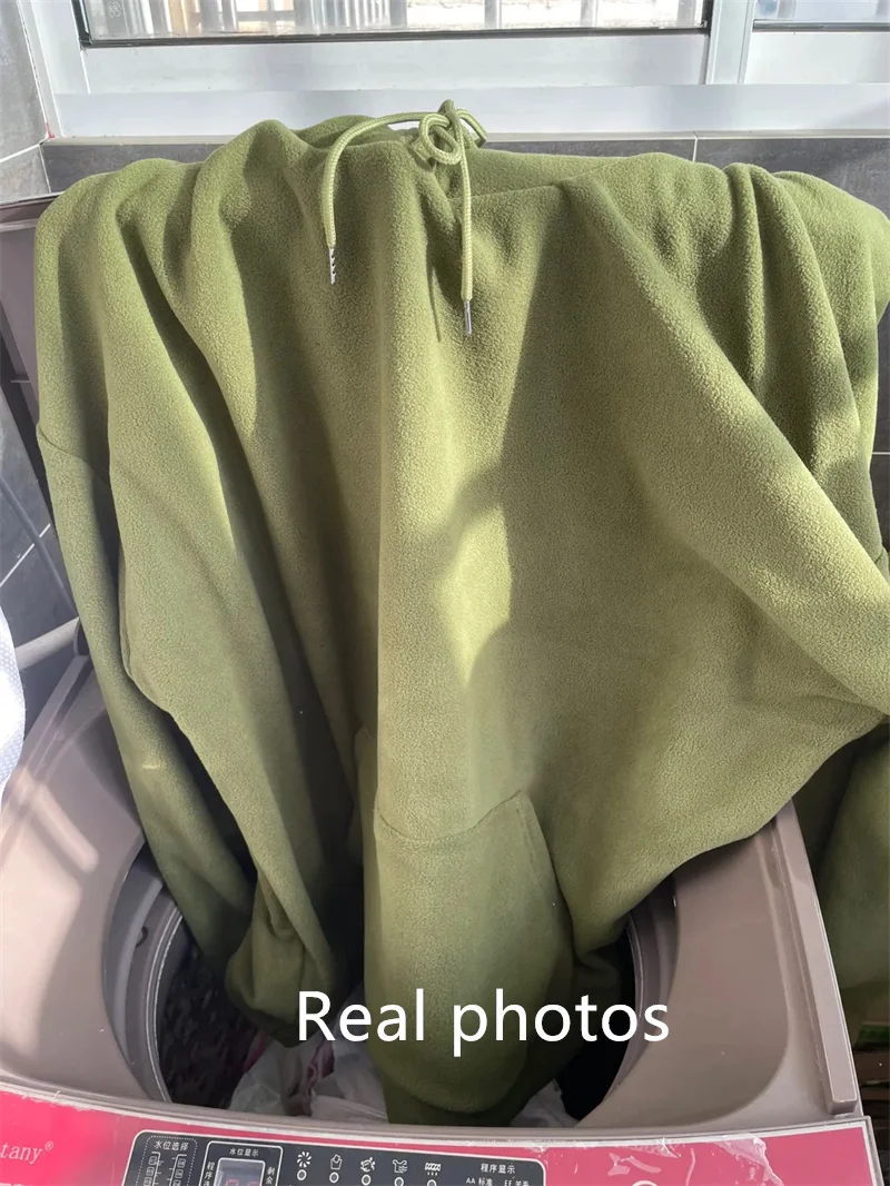 2026 Fashion Orange Hoodies Sweatshirts Women's Fleece Coats Autumn Winter Long-sleeve Loose Top Lady Pullover Casual Outerwear