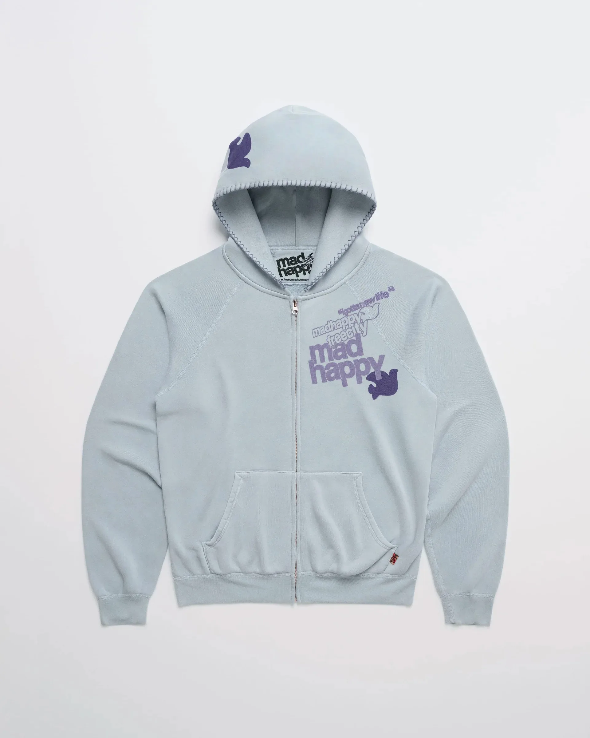 America Zipper Hooded Sweatshirt Women Casual Loose Y2K Letter Printed Hooded Harajuku Street Color Retro Simple Coat