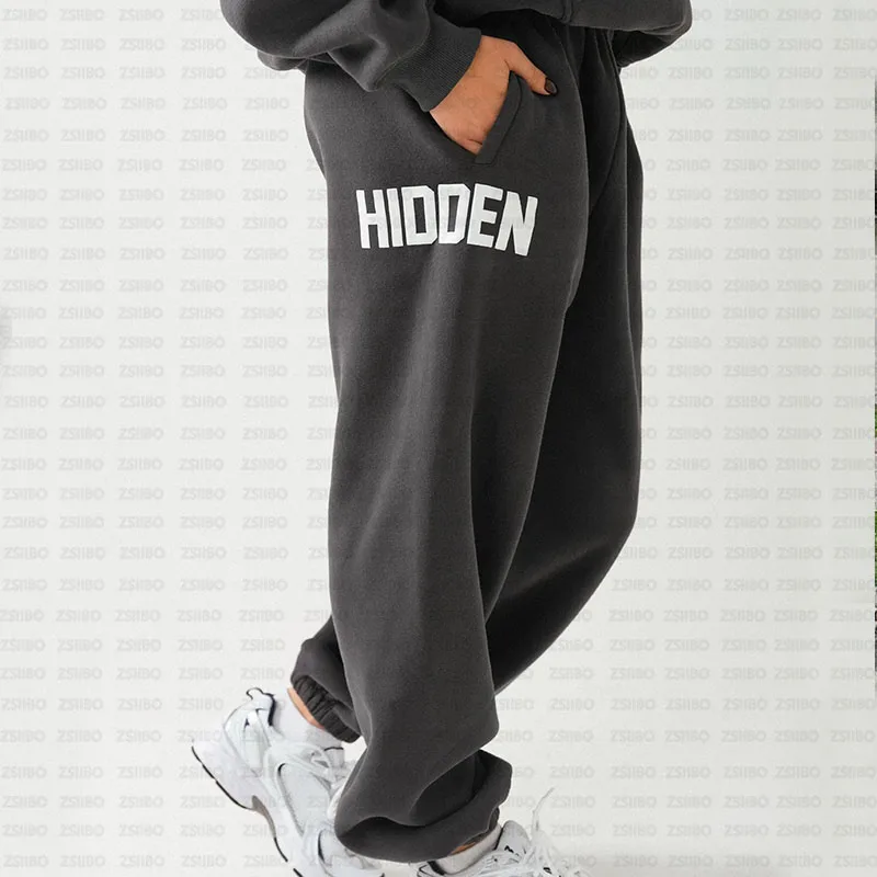 Unisex Fashion Sportswear Harajuku Sweatshirt Streetwear Women's Hoodie Pants Pullover Top Sweatpants Men's Jacket Clothes