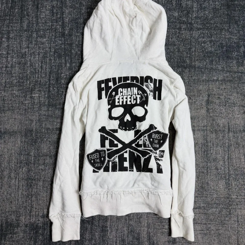 Y2K Cute Sexy Slim Fit Zipper Hoodie Women Harajuku Skull Graphic Embroidery Sweatshirt Goth Black Jacket Autumn Winter Clothing