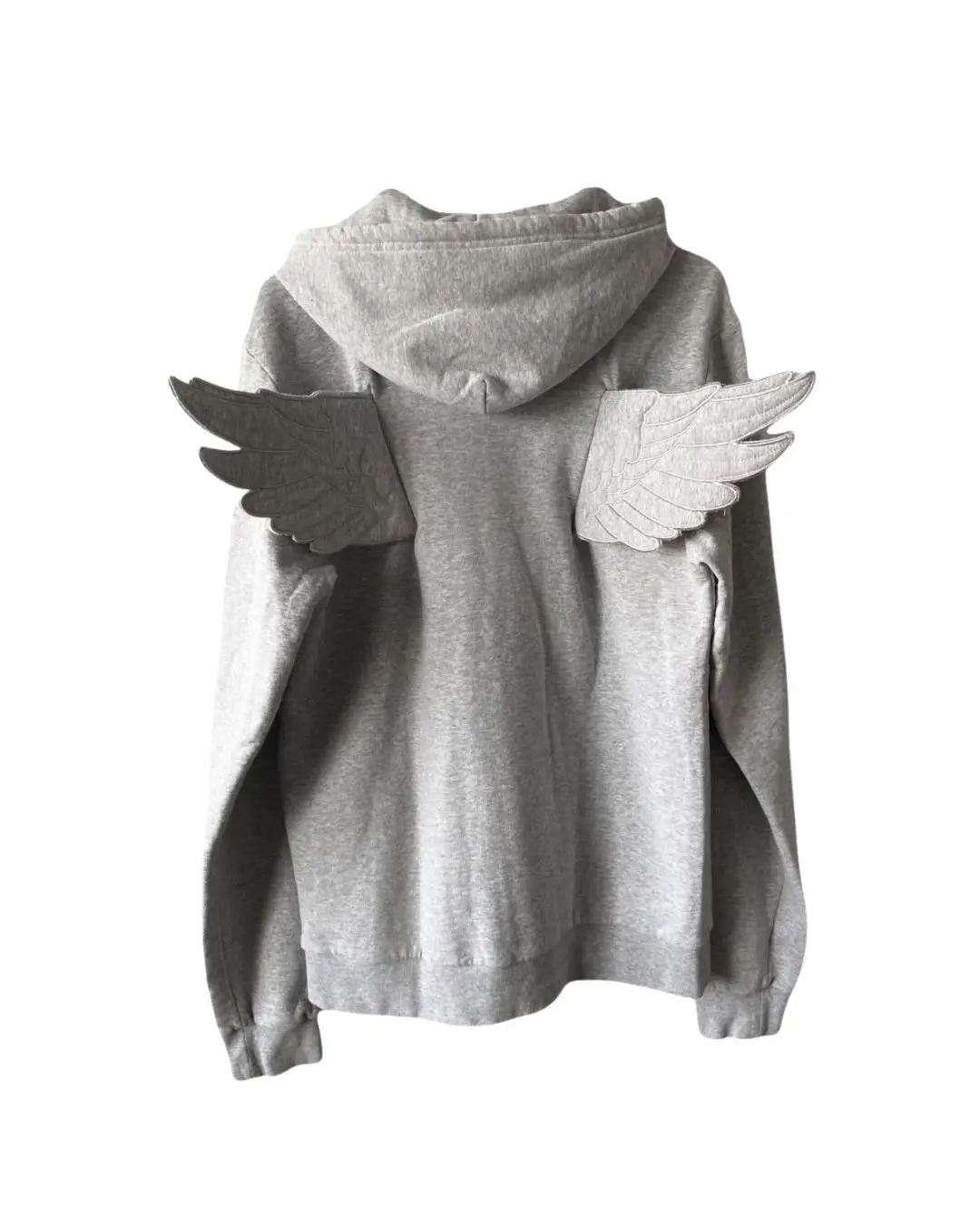 3D Angel Wing Loose Hoodie Y2K Japanese Shibuya Harajuku Cute Style Autumn and Winter Niche Design Versatile Retro Zipper Hoodie