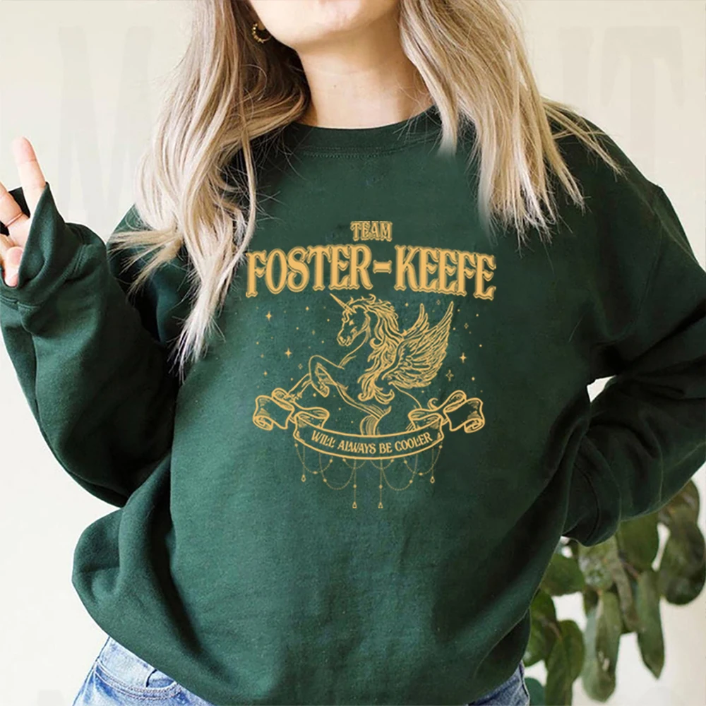 Team Foster-keefe Sweatshirt Foxfire Academy Shirt Lost Cities Keeper Hoodie Keeper of The Lost Cities Symbols Kotlc Sweatshirt