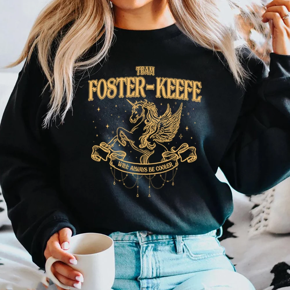 Team Foster-keefe Sweatshirt Foxfire Academy Shirt Lost Cities Keeper Hoodie Keeper of The Lost Cities Symbols Kotlc Sweatshirt