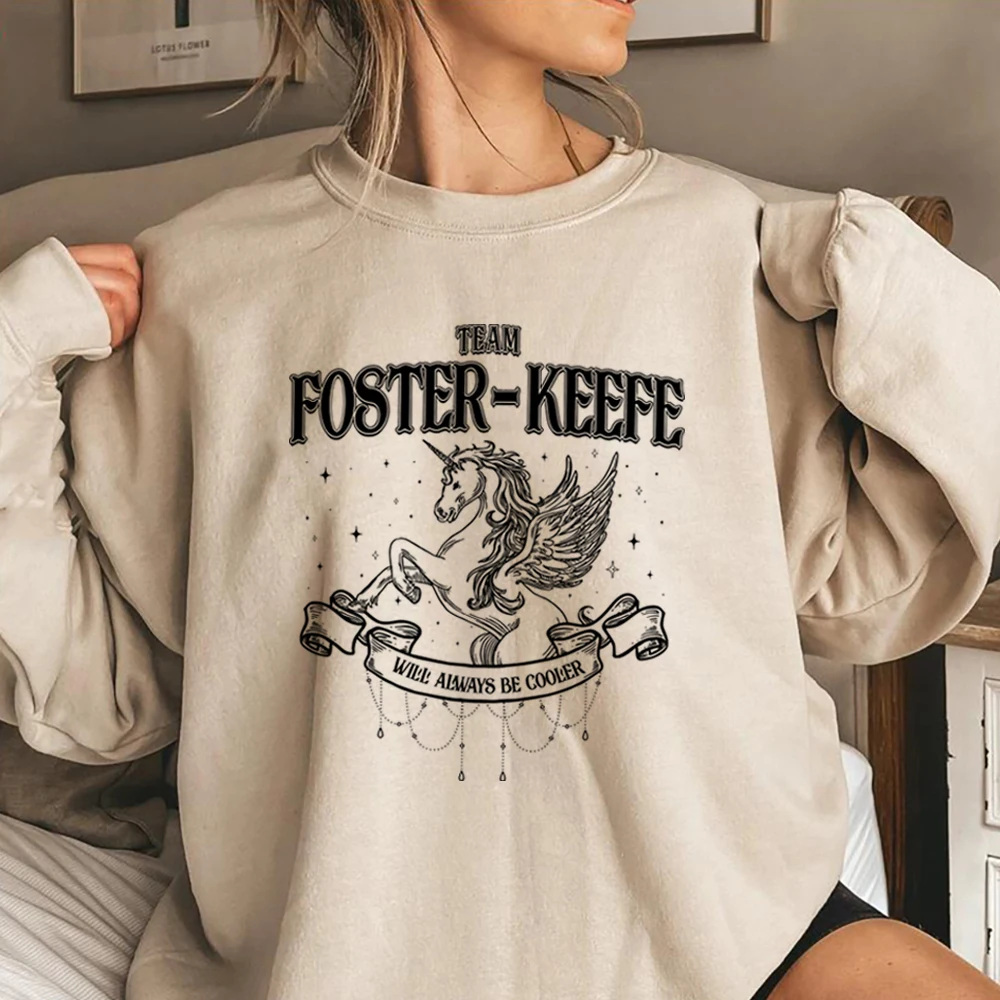 Team Foster-keefe Sweatshirt Foxfire Academy Shirt Lost Cities Keeper Hoodie Keeper of The Lost Cities Symbols Kotlc Sweatshirt