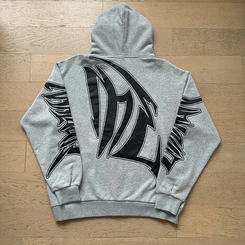 Mixed Emotion Zipper Hoodie Thin 100% Cotton Diamond Pattern Casual Streetwear Sweatshirt Mixed Emotion Jacket Pants
