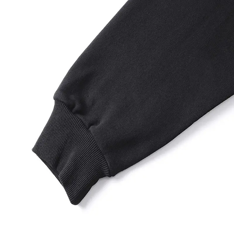 Mixed Emotion Zipper Hoodie Thin 100% Cotton Diamond Pattern Casual Streetwear Sweatshirt Mixed Emotion Jacket Pants