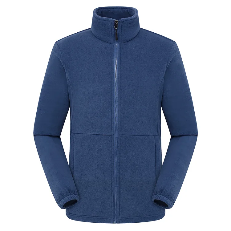 2024 Autumn Winter New Warm Women Fleece Sweatshirts Solid Color Ladies Outdoor Running Style Polar Fleece Zipper Coat Clothes