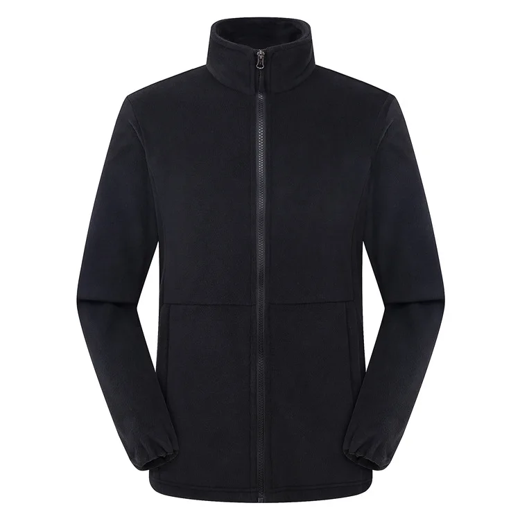2024 Autumn Winter New Warm Women Fleece Sweatshirts Solid Color Ladies Outdoor Running Style Polar Fleece Zipper Coat Clothes