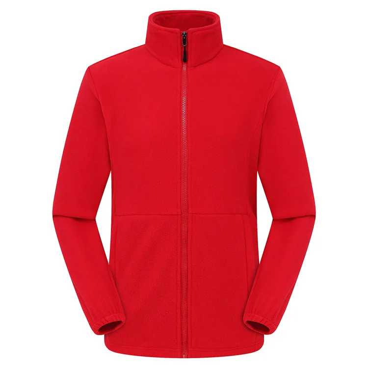 2024 Autumn Winter New Warm Women Fleece Sweatshirts Solid Color Ladies Outdoor Running Style Polar Fleece Zipper Coat Clothes