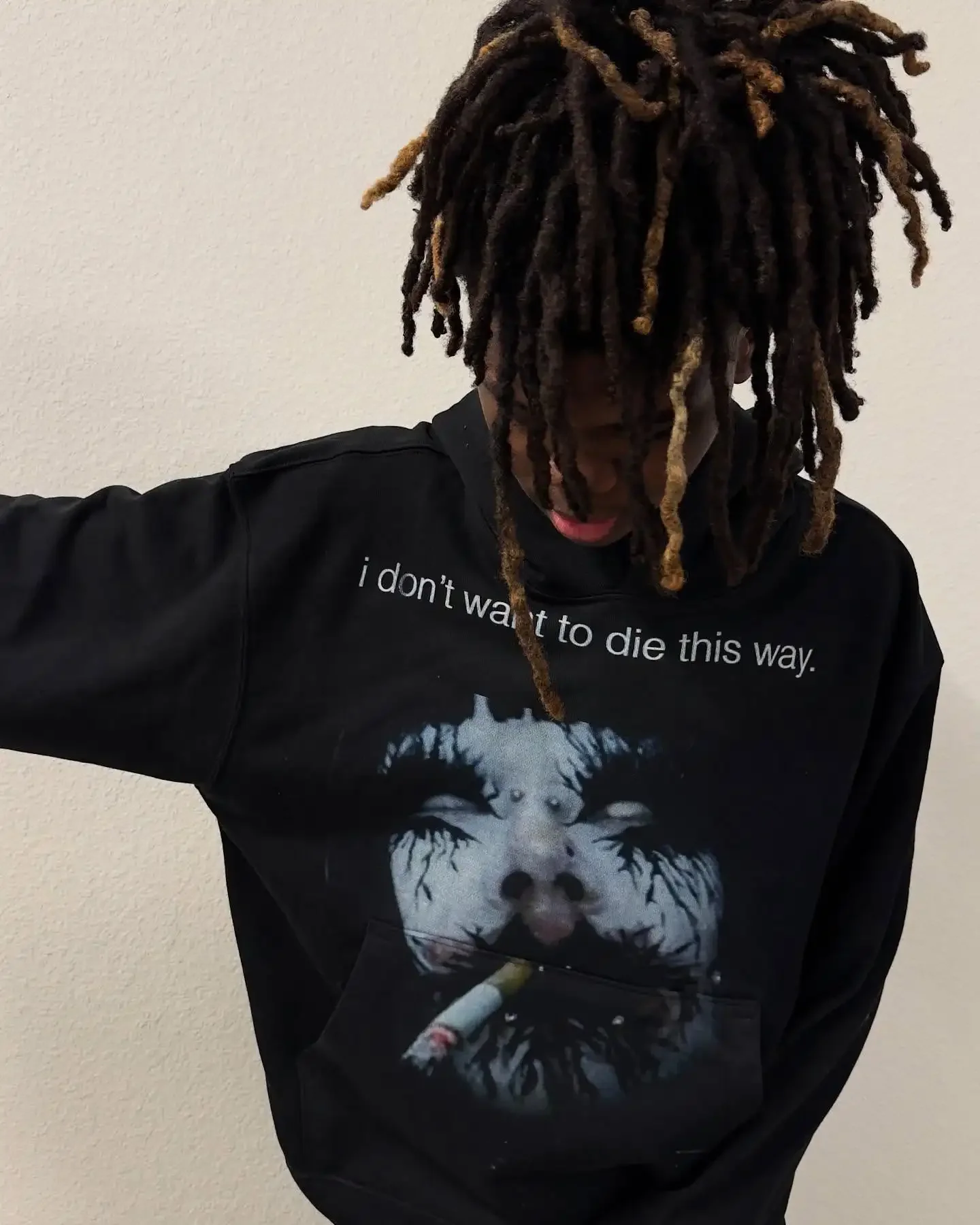 Y2k Casual Popular Print Hoodies Women Grunge Streetwear Harajuku Sweatshirt Tops Goth Oversized Hoodie Gothic Clothes
