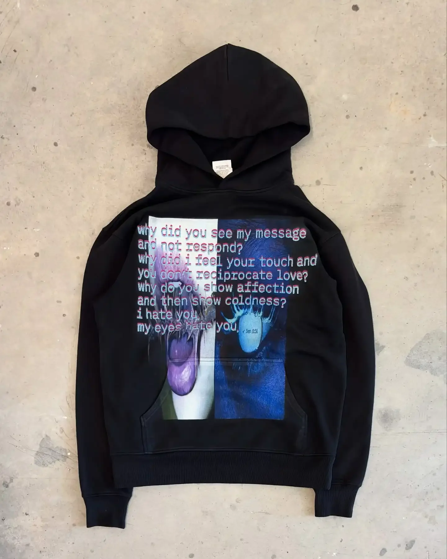 Y2k Casual Popular Print Hoodies Women Grunge Streetwear Harajuku Sweatshirt Tops Goth Oversized Hoodie Gothic Clothes