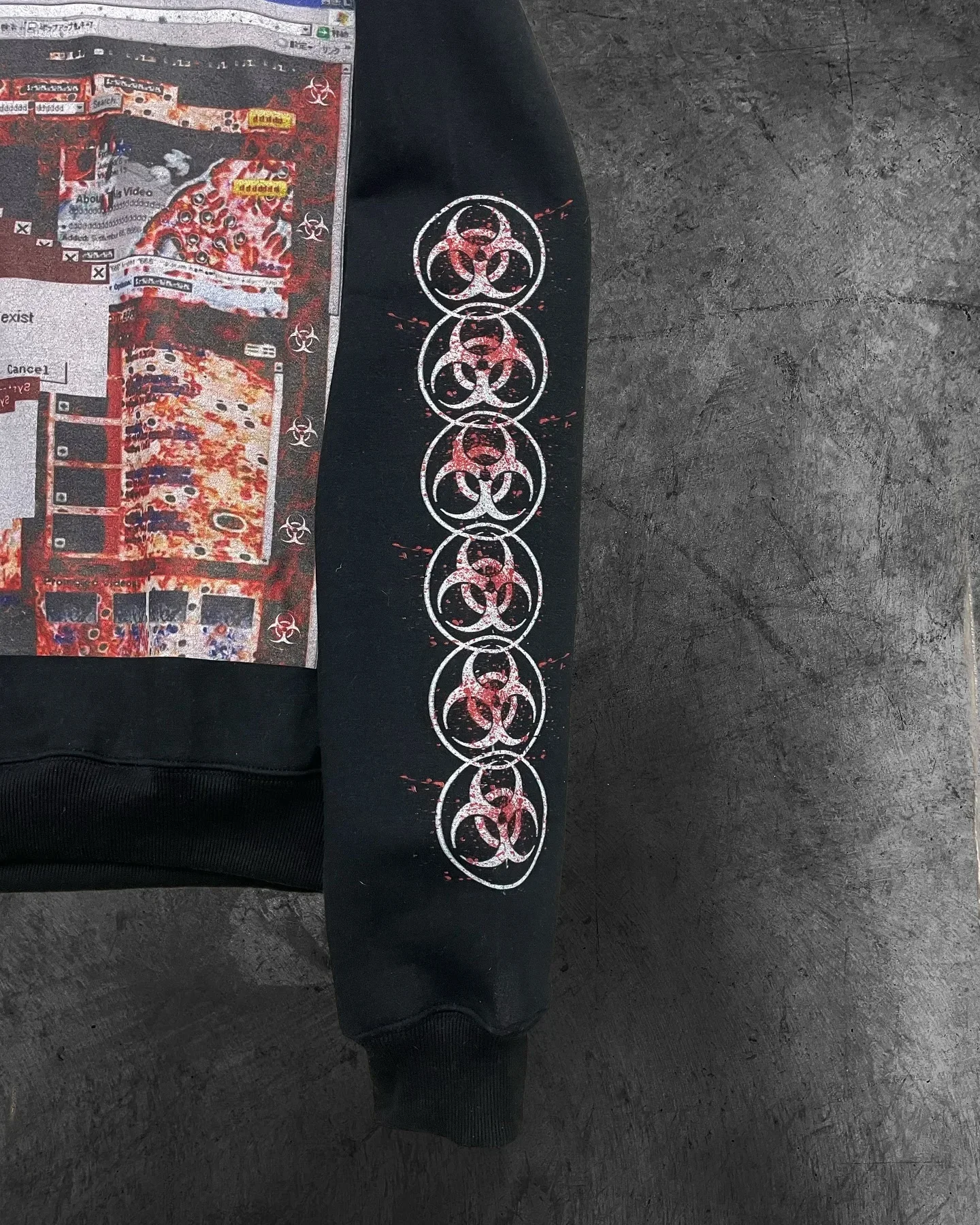 Y2k Casual Popular Print Hoodies Women Grunge Streetwear Harajuku Sweatshirt Tops Goth Oversized Hoodie Gothic Clothes