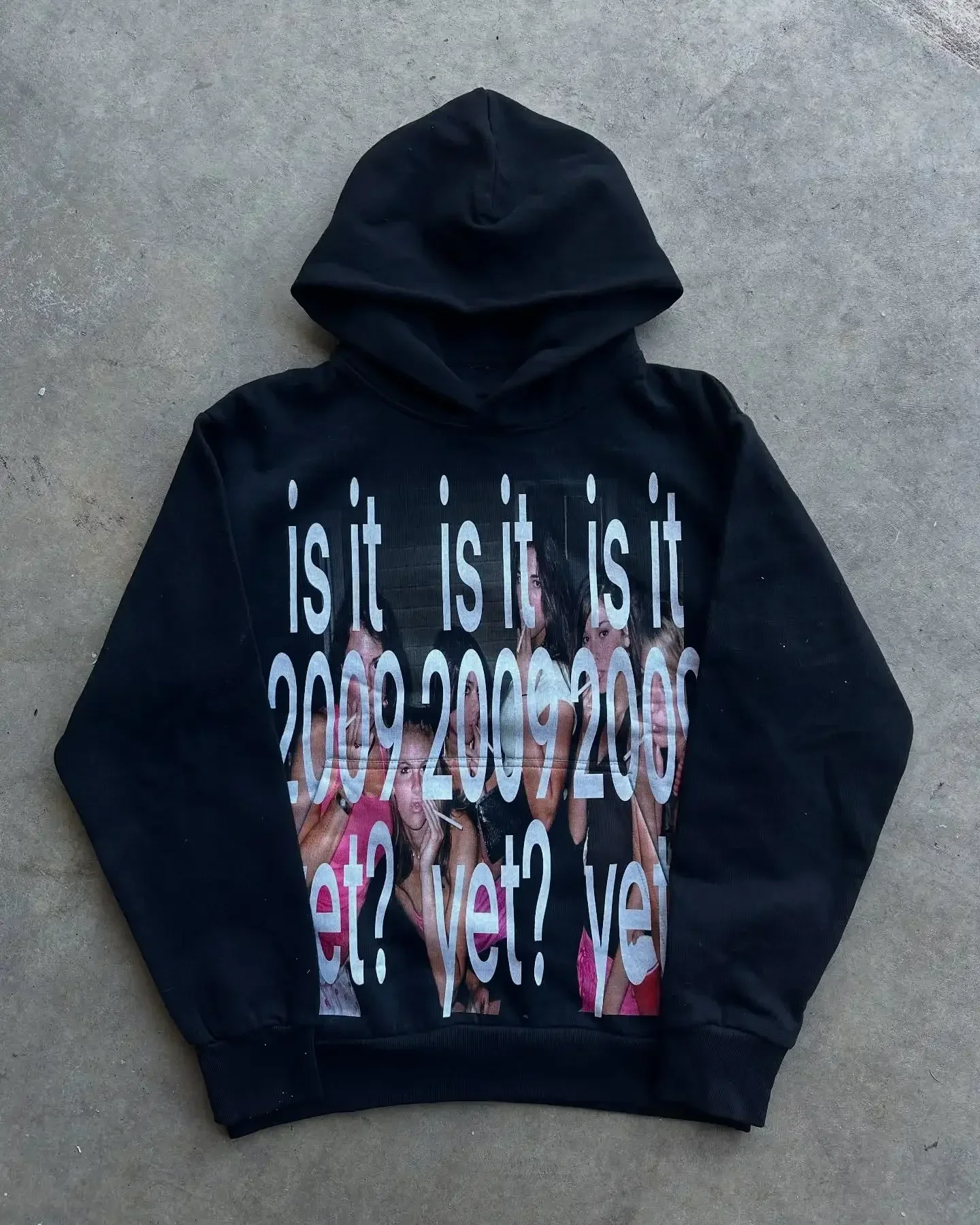 Y2k Casual Popular Print Hoodies Women Grunge Streetwear Harajuku Sweatshirt Tops Goth Oversized Hoodie Gothic Clothes