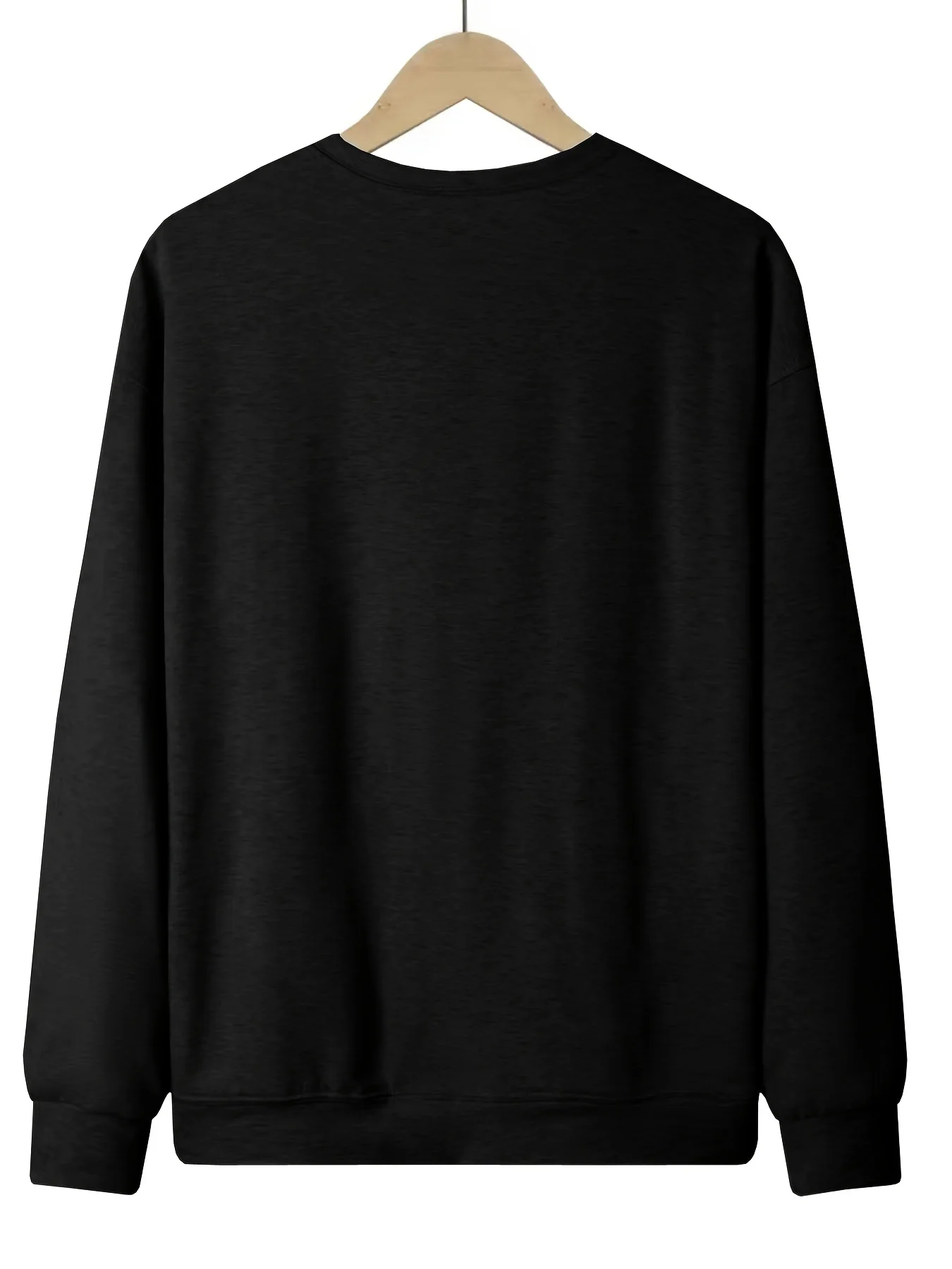 Women's Autumn and Winter Loose Casual Comfortable Letter Printed Thick Long-Sleeved Round Neck Hoodie Pullover