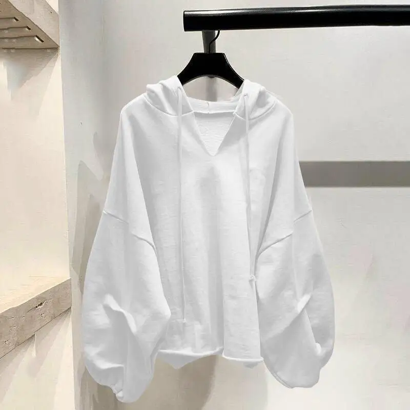 Oversized Hoodies for Women Streetwear Black Y2k Tops 2025 Ropa Mujer Fashion Korean Sweatshirt Hooded Casual Harajuku Hoodie