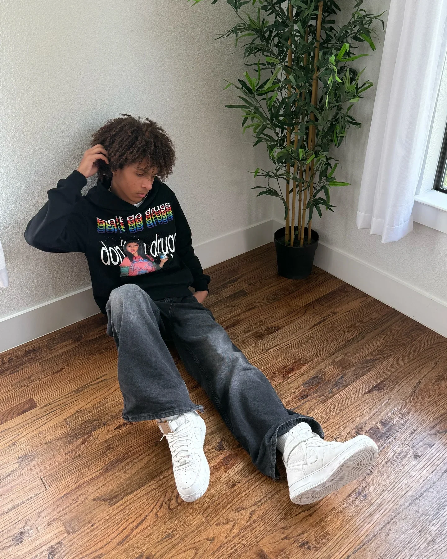 Vintage Embroidery Print Hoodies Women Grunge Sweatshirt Tops Streetwear Harajuku Gothic Y2k Style Hoodie Women Clothing