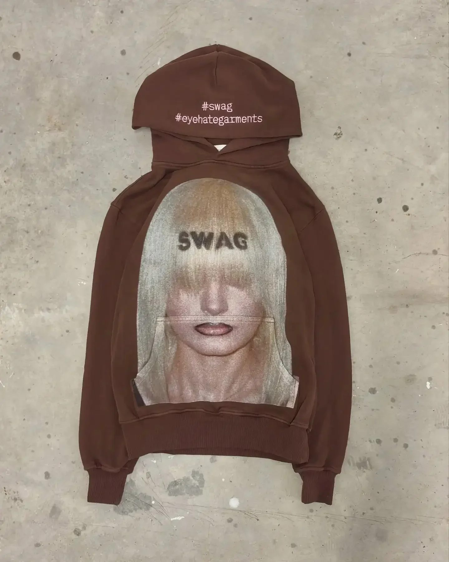 Vintage Embroidery Print Hoodies Women Grunge Sweatshirt Tops Streetwear Harajuku Gothic Y2k Style Hoodie Women Clothing