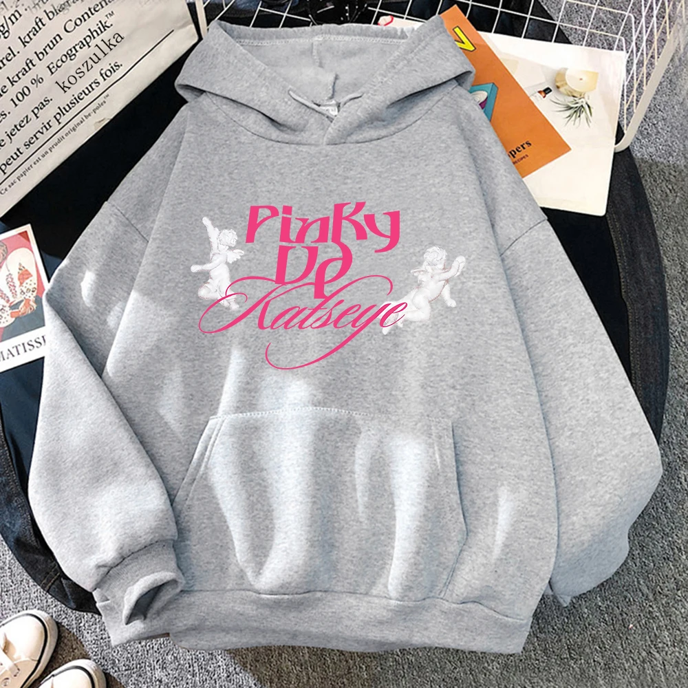 KATSEYE THE WILDWORLD TOUR 2026 Hoodie PINKY UP 2 Album Women Hoodie Autumn Winter Clothes Vintage Sweatshirt for Fans Gifts