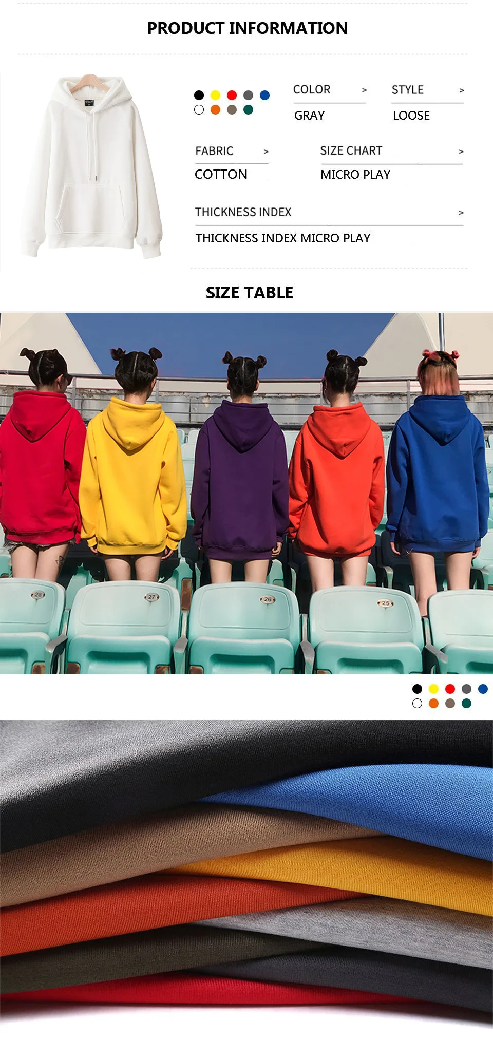 2025 Casual Hooded Hoodies Japanese Girl Student Fashion Sweatshirts Thick Spring Autumn Harajuku Loose Hoodie Knit Pullovers