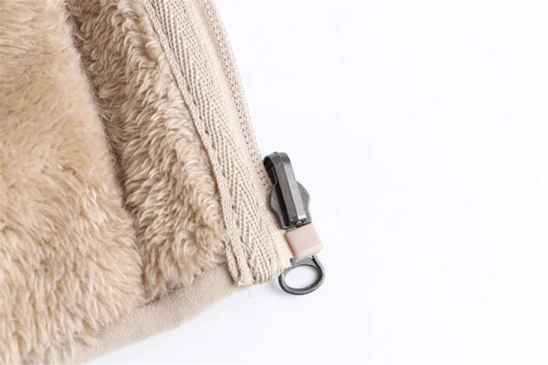 2026 Autumn Winter Polar Fleece Coat Women Thicken Warm Hoodies Sweaters Jackets Middle-age Female Zip-up Outerwear Casual Tops