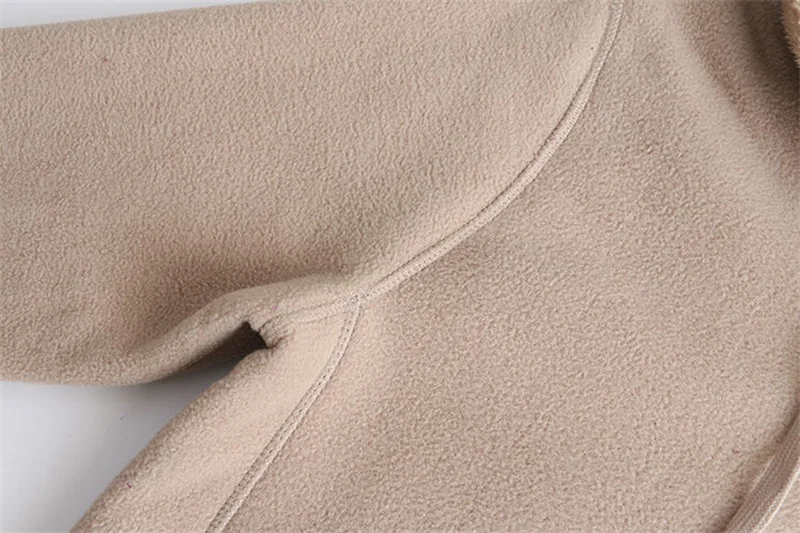 2026 Autumn Winter Polar Fleece Coat Women Thicken Warm Hoodies Sweaters Jackets Middle-age Female Zip-up Outerwear Casual Tops