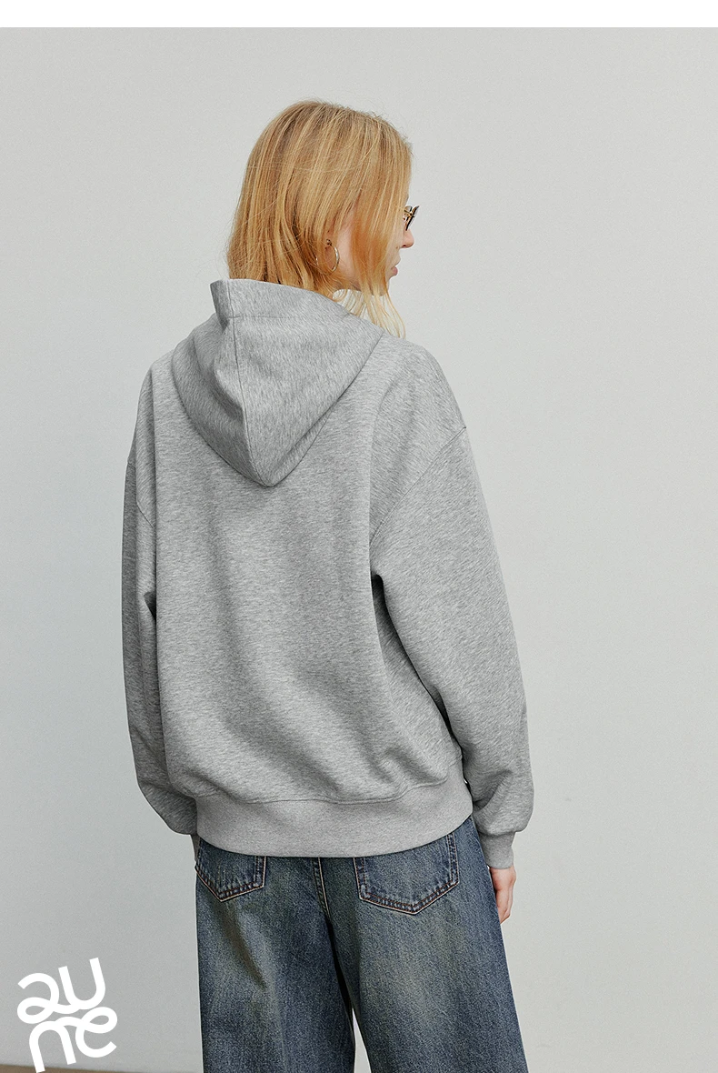 TOYOUTH Women Hoodies Sweatshirt 2025 Autumn New College Style Cat Embroidery Tie Cotton Hooded Pullover Tops