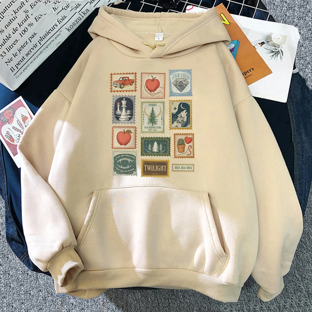 Twilight Forks Halloween Gift 2025 Hoodie Book Lover Retro Women/men Hoodies Autumn Winter Clothes Aesthetic Sweatshirt Vintage