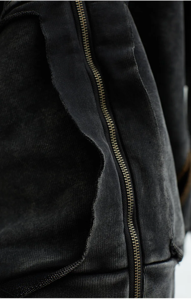 Unisex Style~Loose-Fitting Hooded Sweatshirt, Designer-Style Women's Top, Pure Cotton Zip-Up Jacket, Couple's Style, New Spring 2026 Model