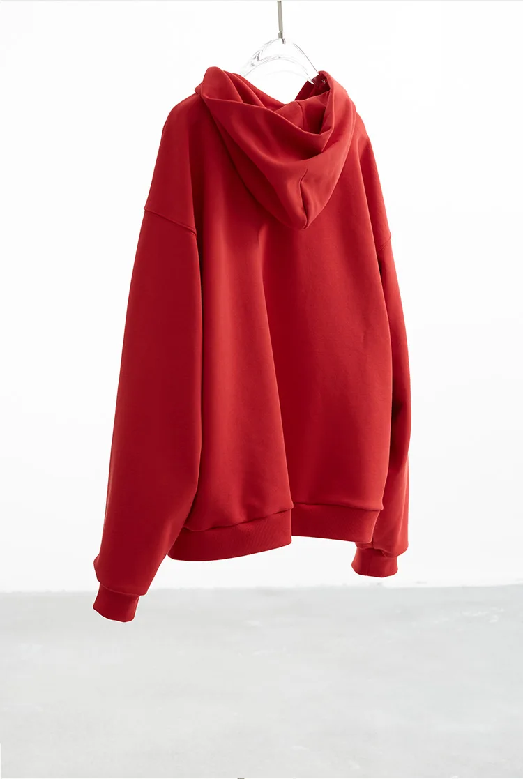 Unisex Style~Loose-Fitting Hooded Sweatshirt, Designer-Style Women's Top, Pure Cotton Zip-Up Jacket, Couple's Style, New Spring 2026 Model
