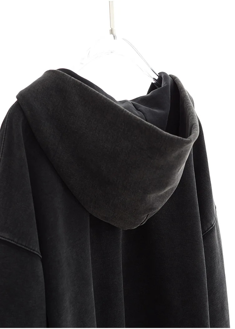 Unisex Style~Loose-Fitting Hooded Sweatshirt, Designer-Style Women's Top, Pure Cotton Zip-Up Jacket, Couple's Style, New Spring 2026 Model
