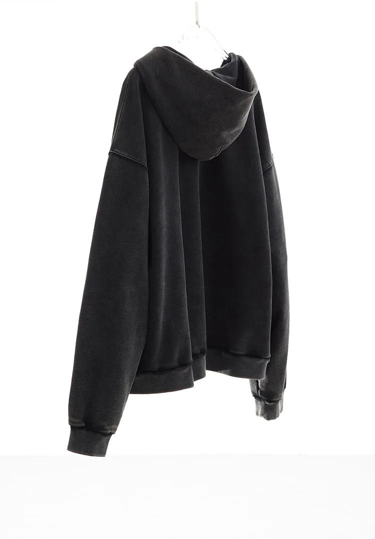 Unisex Style~Loose-Fitting Hooded Sweatshirt, Designer-Style Women's Top, Pure Cotton Zip-Up Jacket, Couple's Style, New Spring 2026 Model