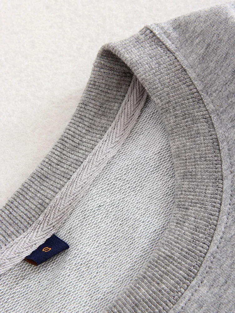 Streamgirl Winter 2023 Women Sweatshirts Warm Casual Slim Fleece Pullovers Gray Velvet Winter Sweatshirts For Women Winter