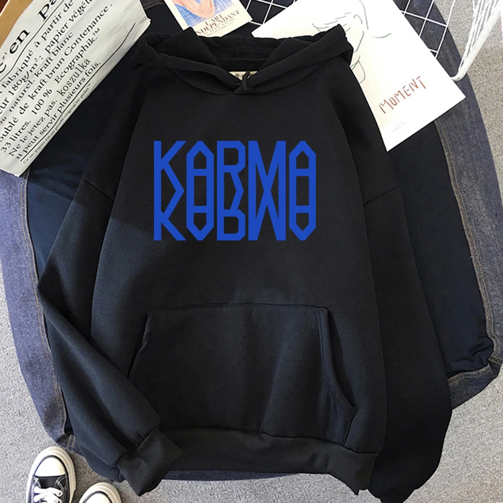 2025 New Album KARMA Hoodie Hot Song Ceremony Retro Women/men Hoodies Autumn Winter Clothes Aesthetic Sweatshirt Vintage