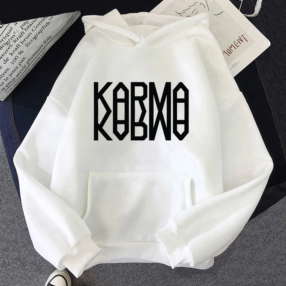 2025 New Album KARMA Hoodie Hot Song Ceremony Retro Women/men Hoodies Autumn Winter Clothes Aesthetic Sweatshirt Vintage