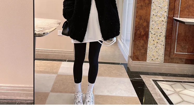 2024 Autumn Winter Fleece Fluffy Jacket Streetwear Zipper Coat Women Plush Warm Outerwear Letter Splice Female Sweatshirt