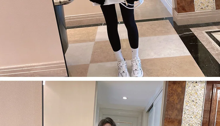 2024 Autumn Winter Fleece Fluffy Jacket Streetwear Zipper Coat Women Plush Warm Outerwear Letter Splice Female Sweatshirt
