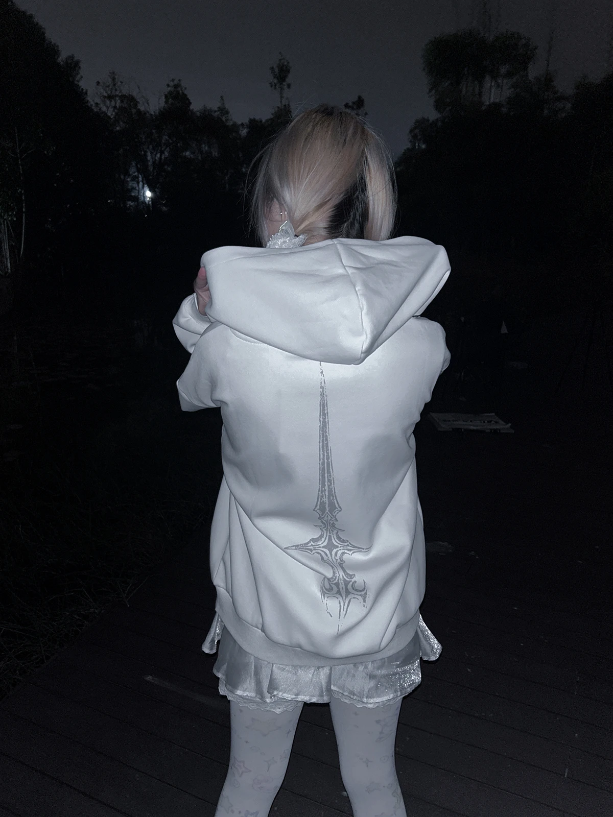 Y2K Subculture Gender Neutral Hoodie Jacket Spring Autumn 2025 Loose Fit Zip Up Thin Coat Harajuku Streetwear Gothic Outfit New