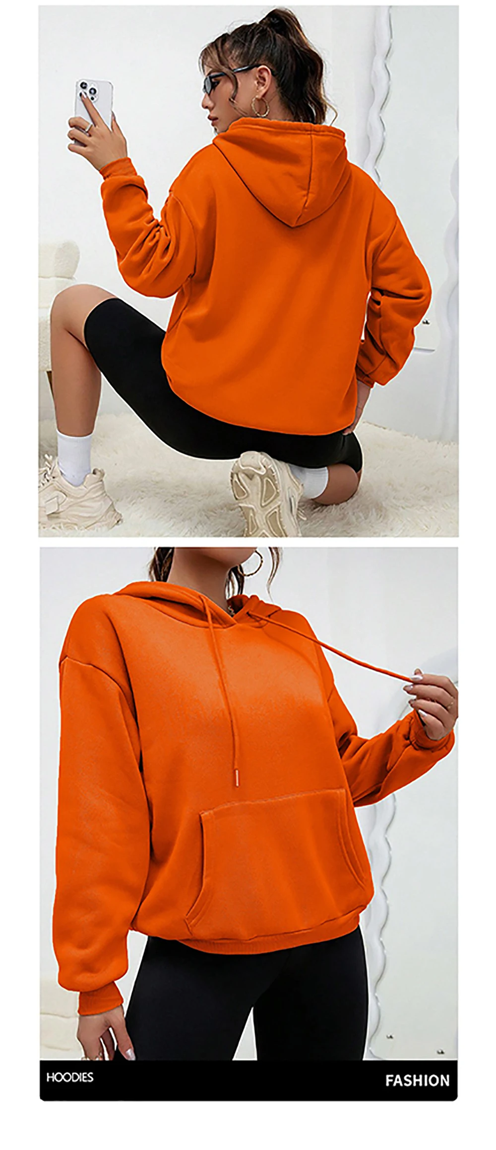 Combination Of Love And Butterfly  Pattern Hoody Women Hip Hop Street Hoodies Trendy Pocket Clothes Vintage Multicolor Hoodie