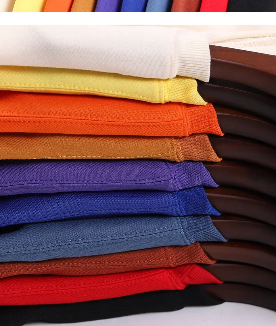Solid Color Multicolor Woman Hoodie Casual Comfortable Clothing Loose Trendy Sweatshirt Autumn Crewneck Female Pullovers