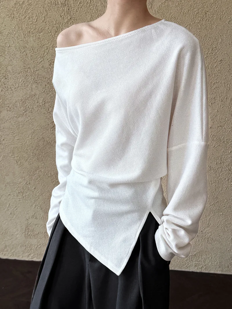 2026 Women Spring Sexy Off The Shoulder Cotton Hoodies Long Sleeve Casual Pullovers Clothes Women Tops Sweatershirt