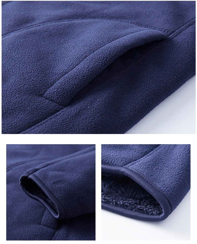 Women Pullover Sweatshirts Winter Unisex Reversible Hoodie Warm Polar/Coral Fleece Hooded Jacket Ladies Flannel Coat Hoody
