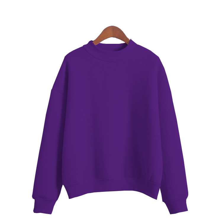 Woman Sweatshirts 2025 Sweet Korean O-neck Knitted Pullovers Thick Autumn Winter Candy Color Loose Hoodies Solid Womens Clothing