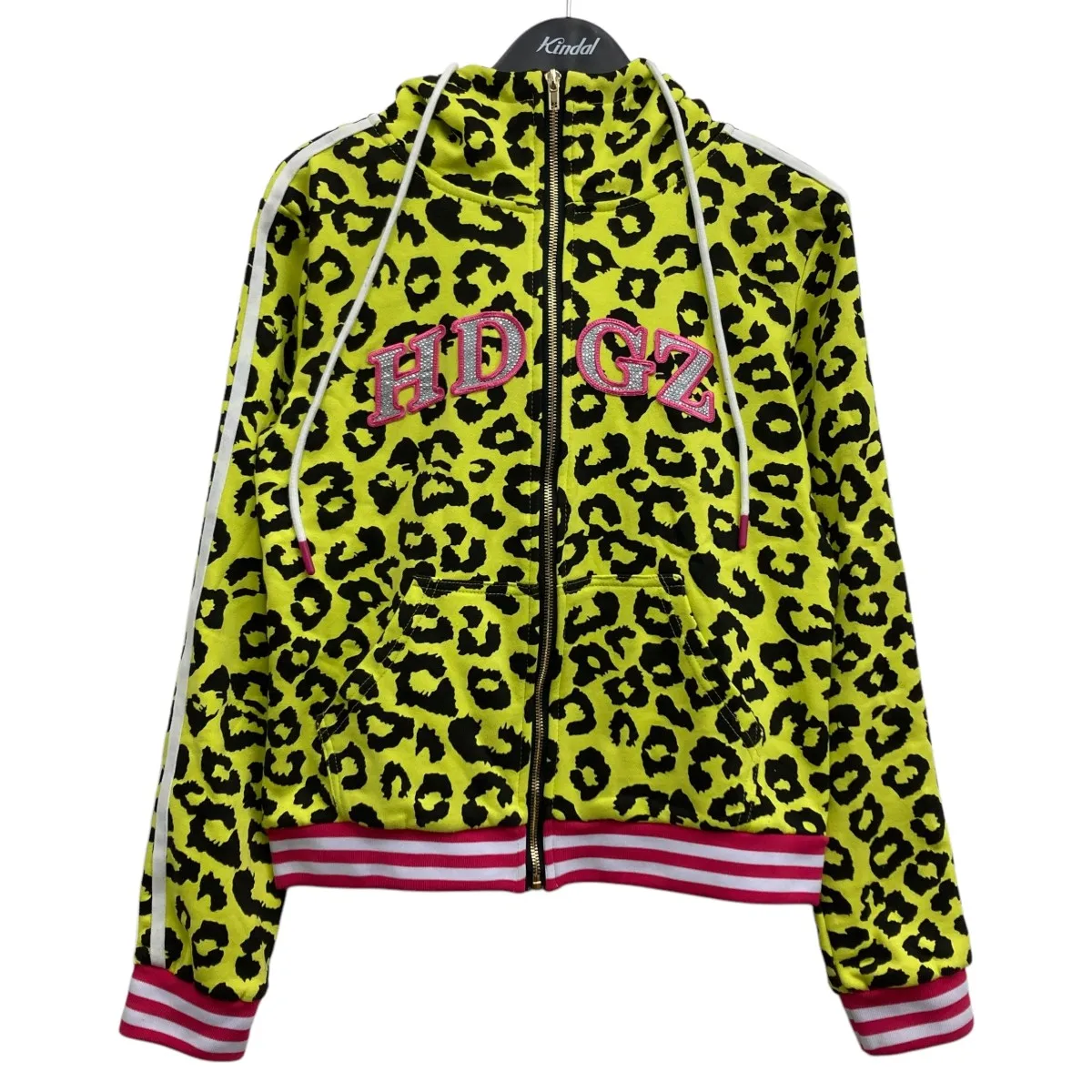 Harajuku Leopard Print Zip-up Hoodie Casual Outerwears Womens Sweatshirt Outdoor Clothes Woman Sweatshirts New Style Clothing