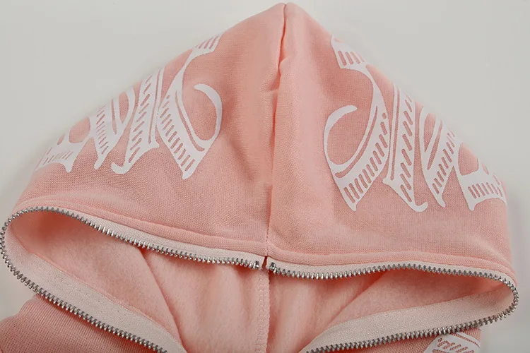 New 2023 Winter Letter Printed Zip Up Hoodie Streetwear Women Cyber Y2k Jackets Cardigan Gothic Punk Clothes Sweatshirts