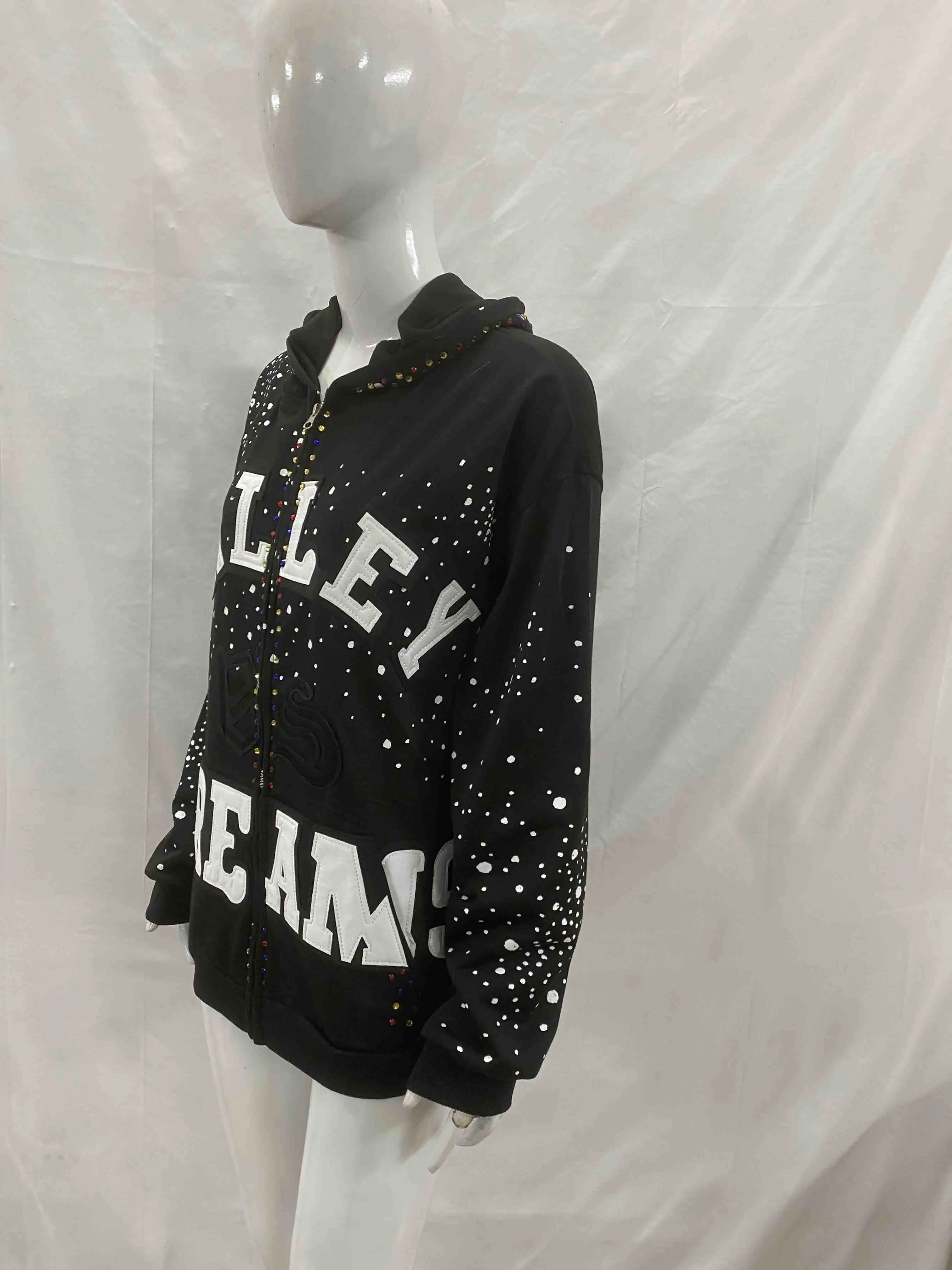 valley dreams hoodie Dark Style Men's and Women's Loose Casual Design with a Sense of Hygiene, Hooded Sweatshirt and Retro Style