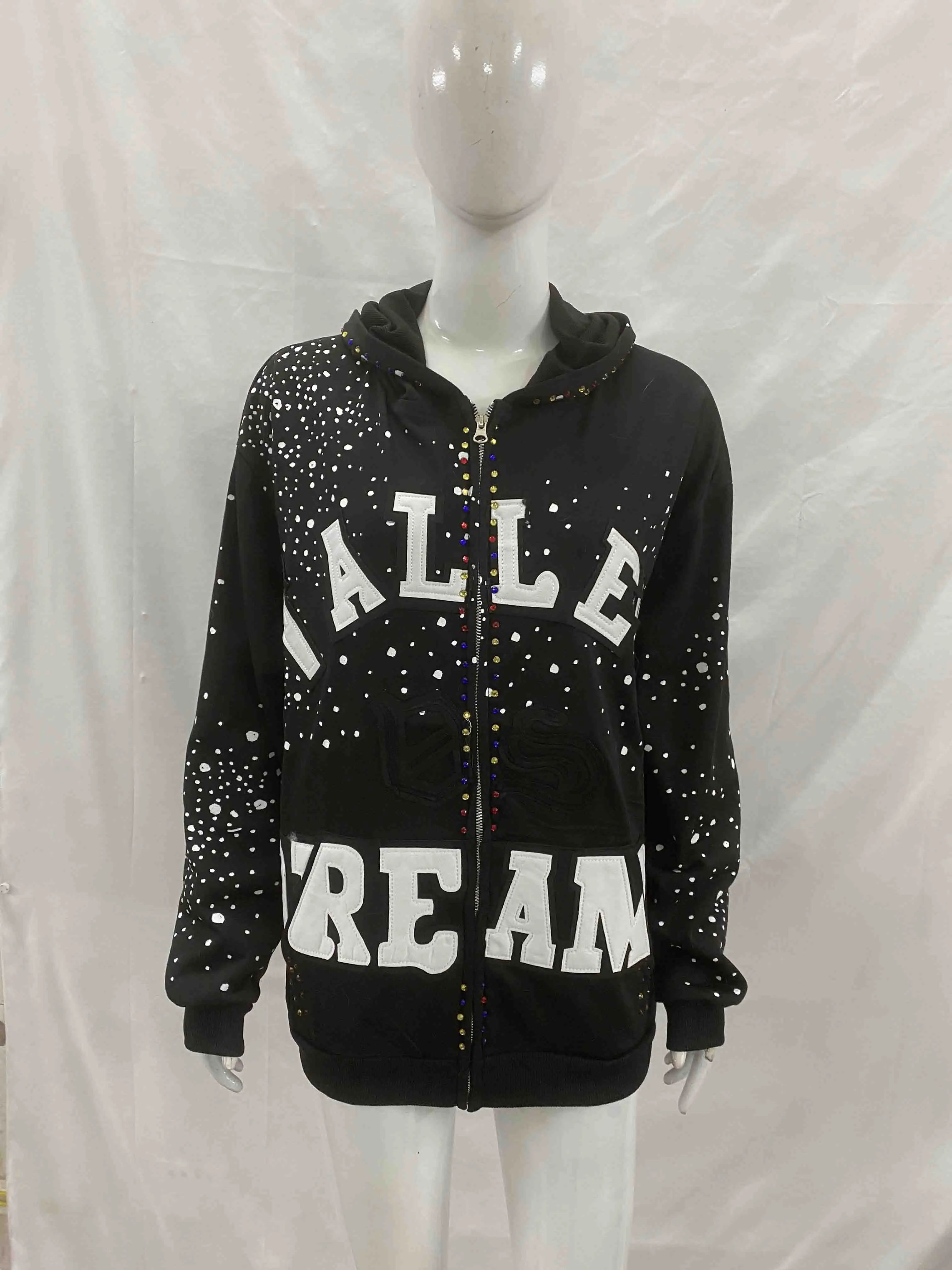 valley dreams hoodie Dark Style Men's and Women's Loose Casual Design with a Sense of Hygiene, Hooded Sweatshirt and Retro Style