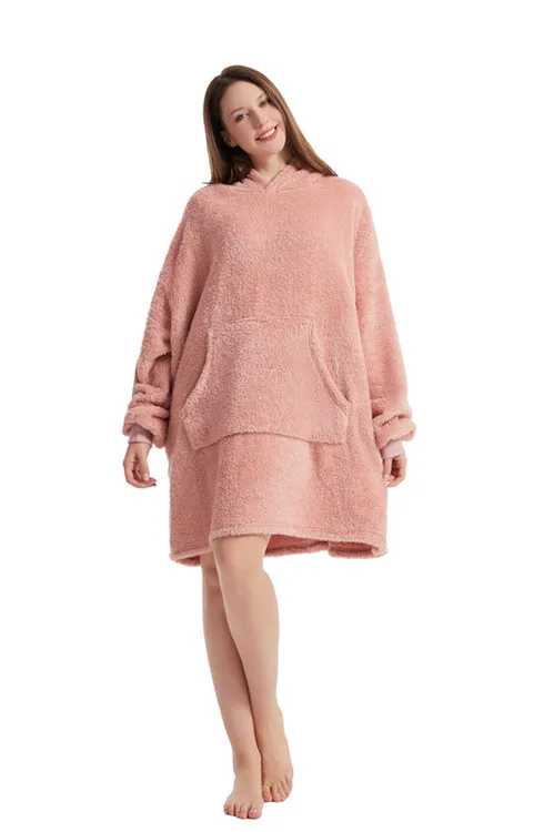 10 Colors Fleece Unisex Loose Hooded Coats Autumn Winter Add Velvet Lover Men And Women Pullover Sweatshirt FYY-9008