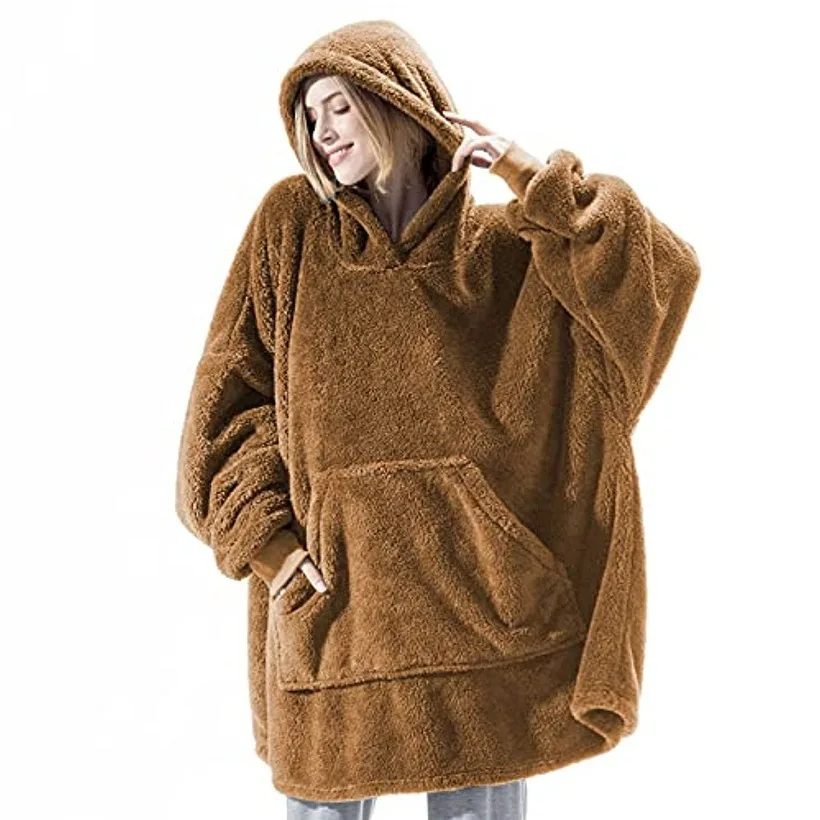 10 Colors Fleece Unisex Loose Hooded Coats Autumn Winter Add Velvet Lover Men And Women Pullover Sweatshirt FYY-9008